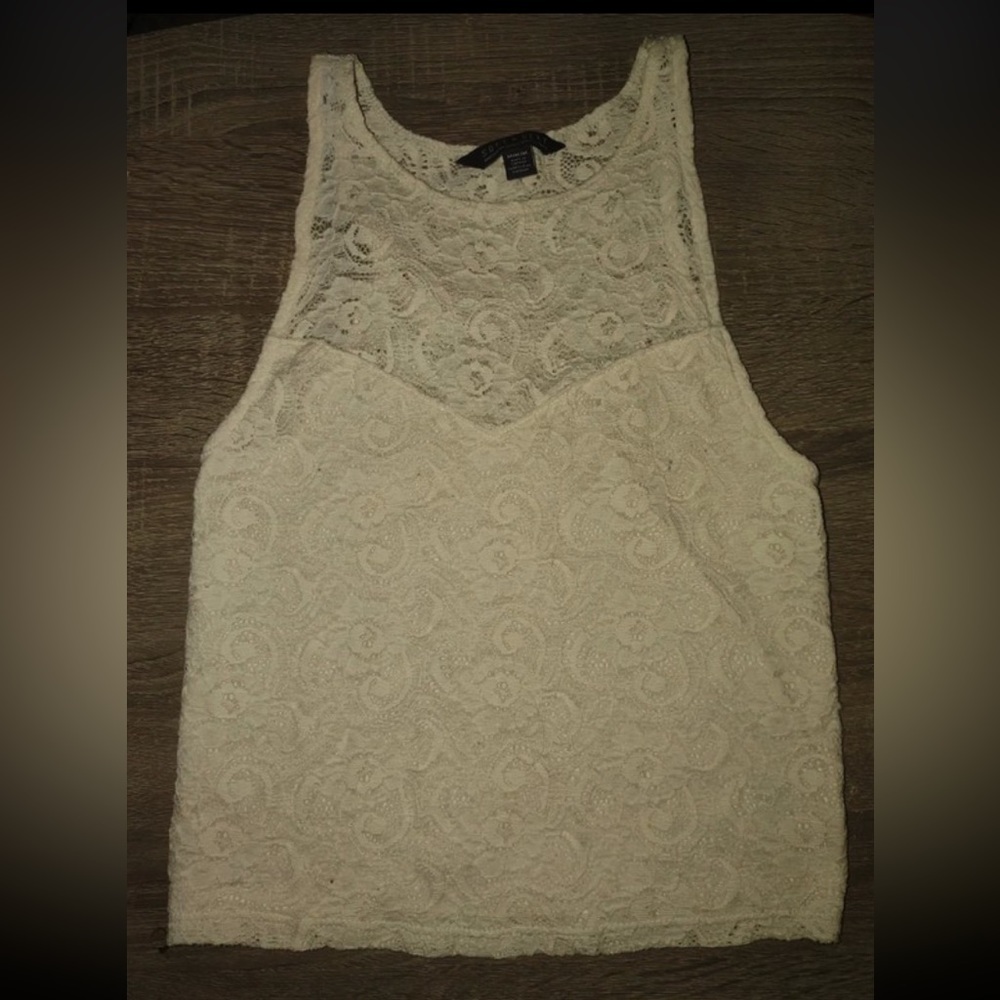 AE White Tank Top